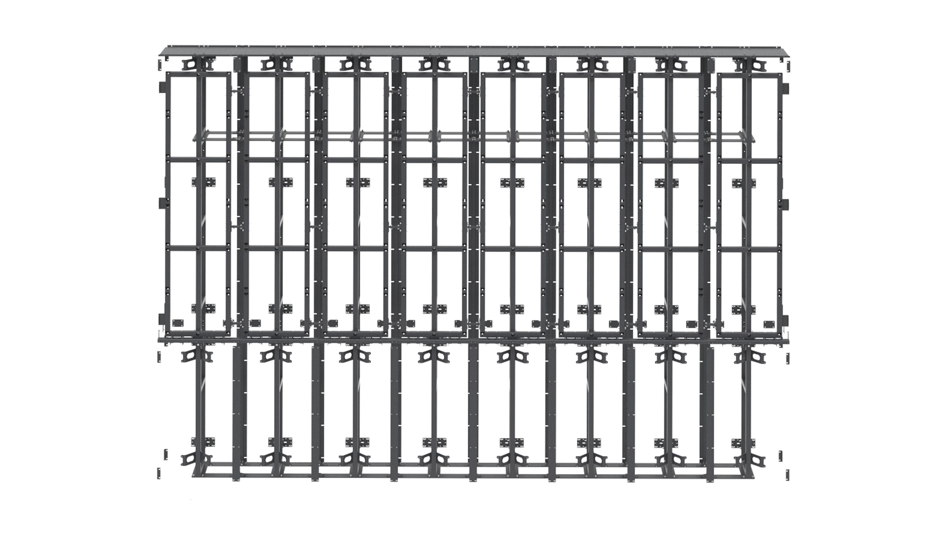 Каркас для светодиодной видеостены 4880х2058 мм, 8х6 кабинетов73