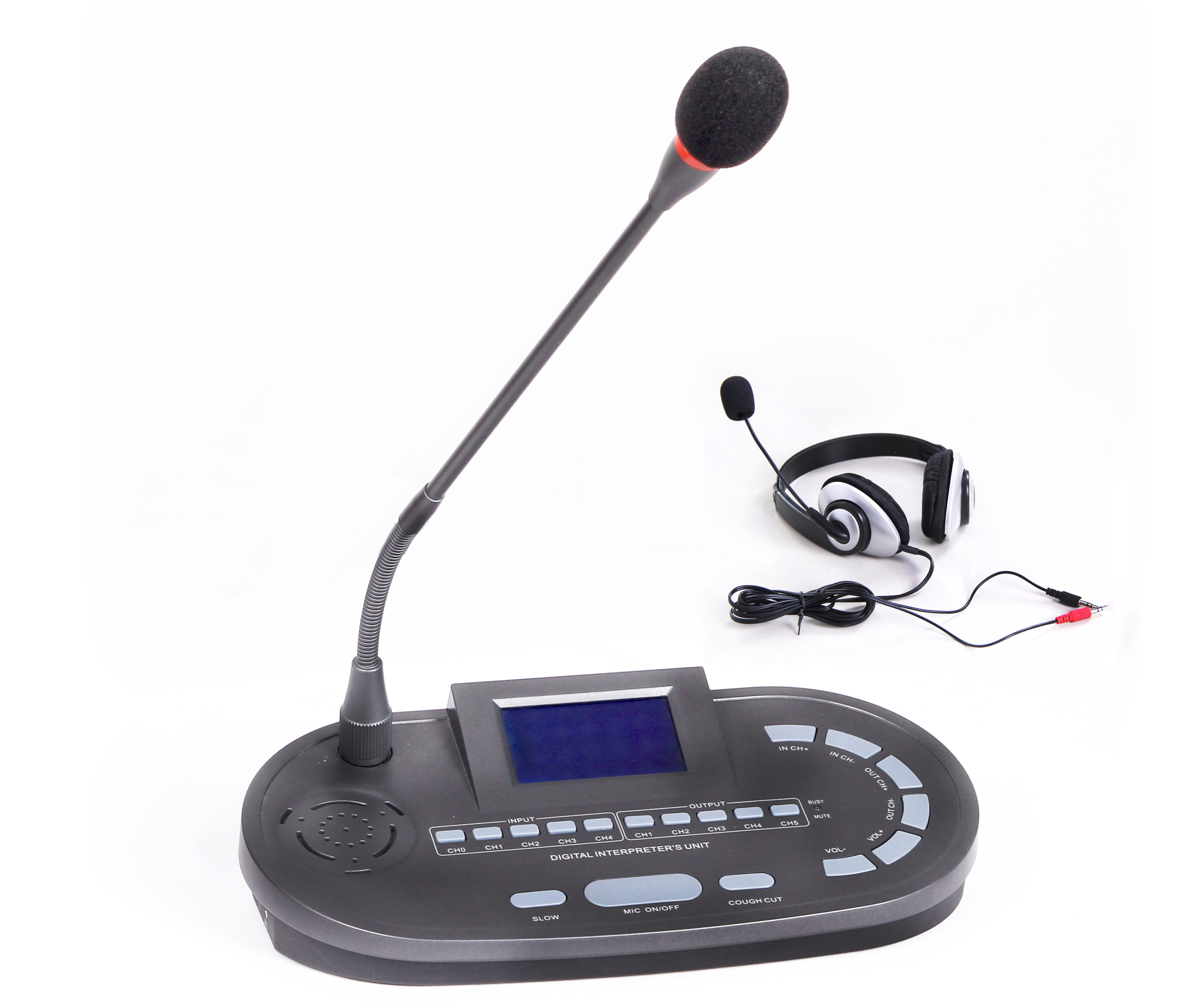 4-канальная аналоговая ИК-система синхронного перевода ТЕХХАБ19